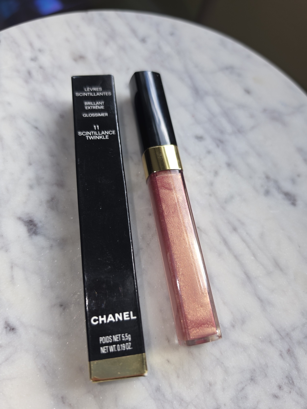 DISCONTINUED CHANEL GLOSSIMER 11 - "TWINKLE" **RARE!**